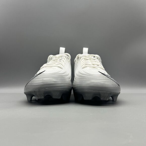 Nike Zoom Air Vapor Pro 1 Football Cleats FB3303-100 White Silver Men’s 12